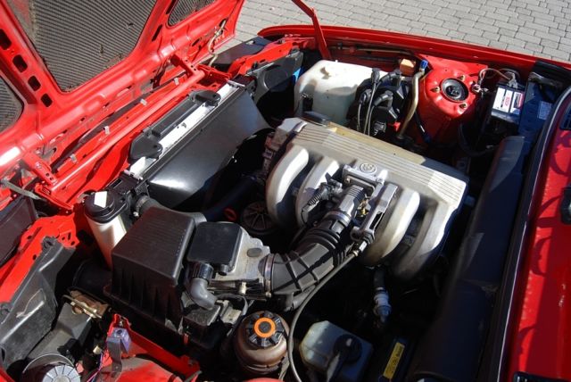 1991 Red BMW 3-Series Convertible