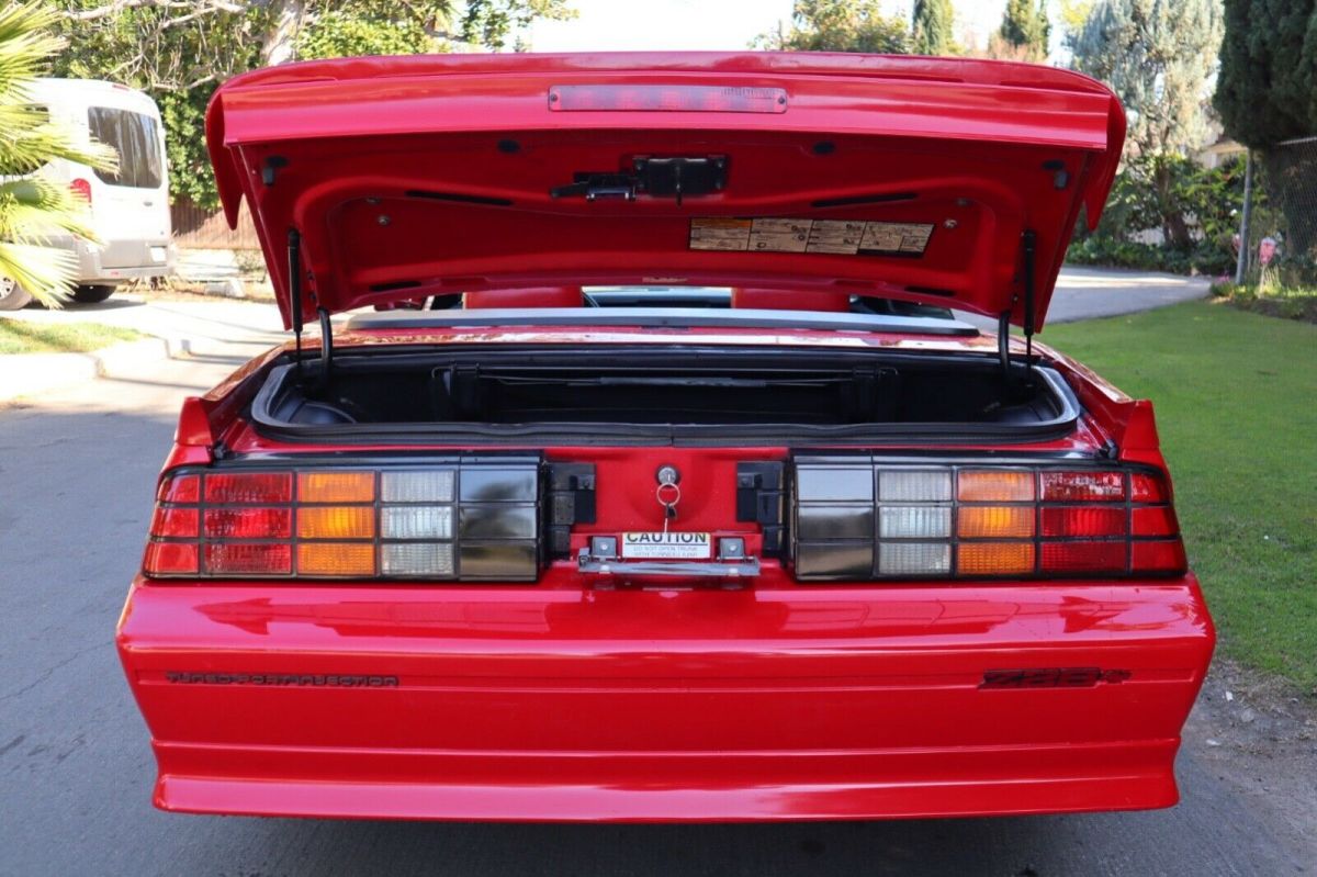 1991 Red Chevrolet Camaro Convertible