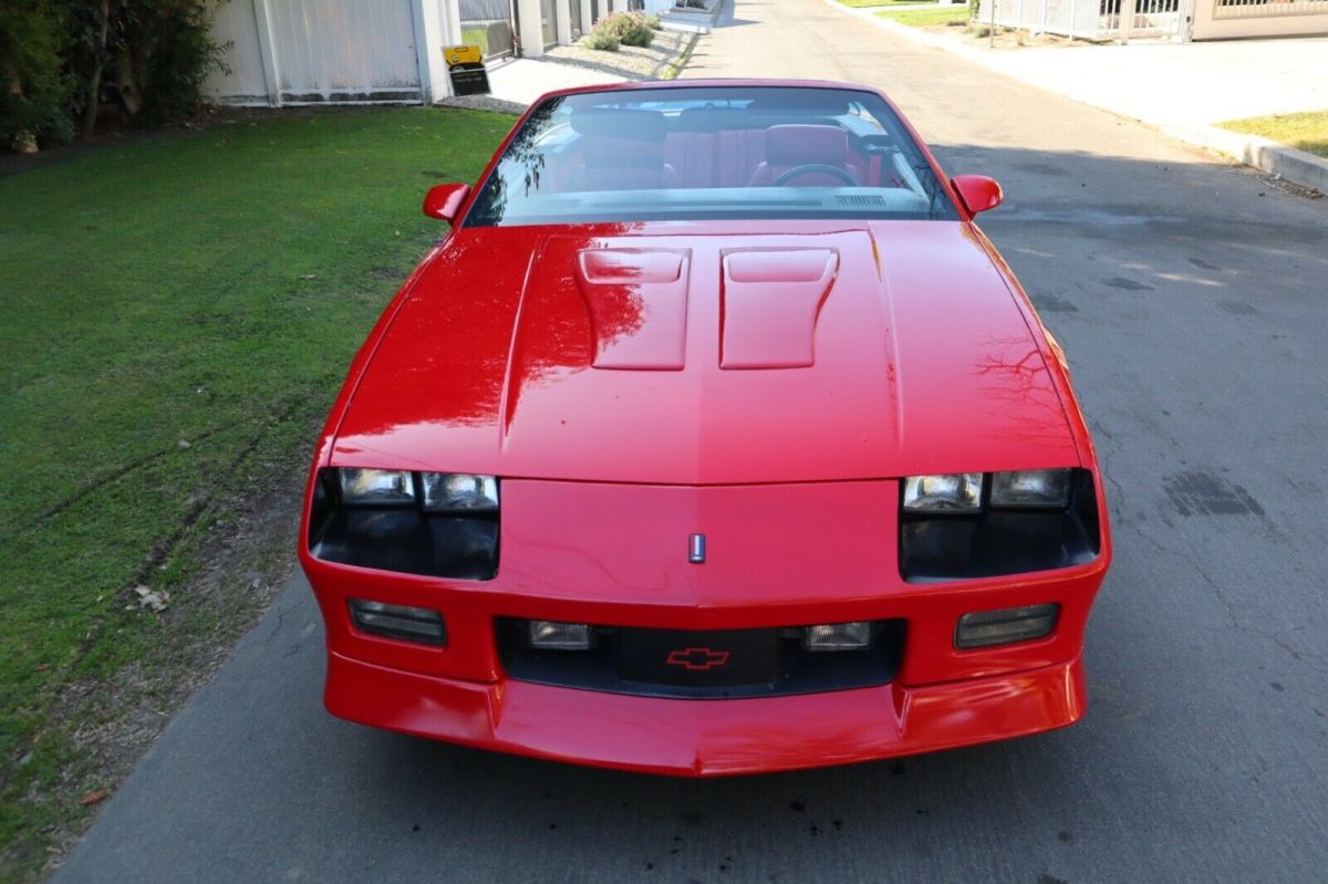 1991 Red Chevrolet Camaro Convertible