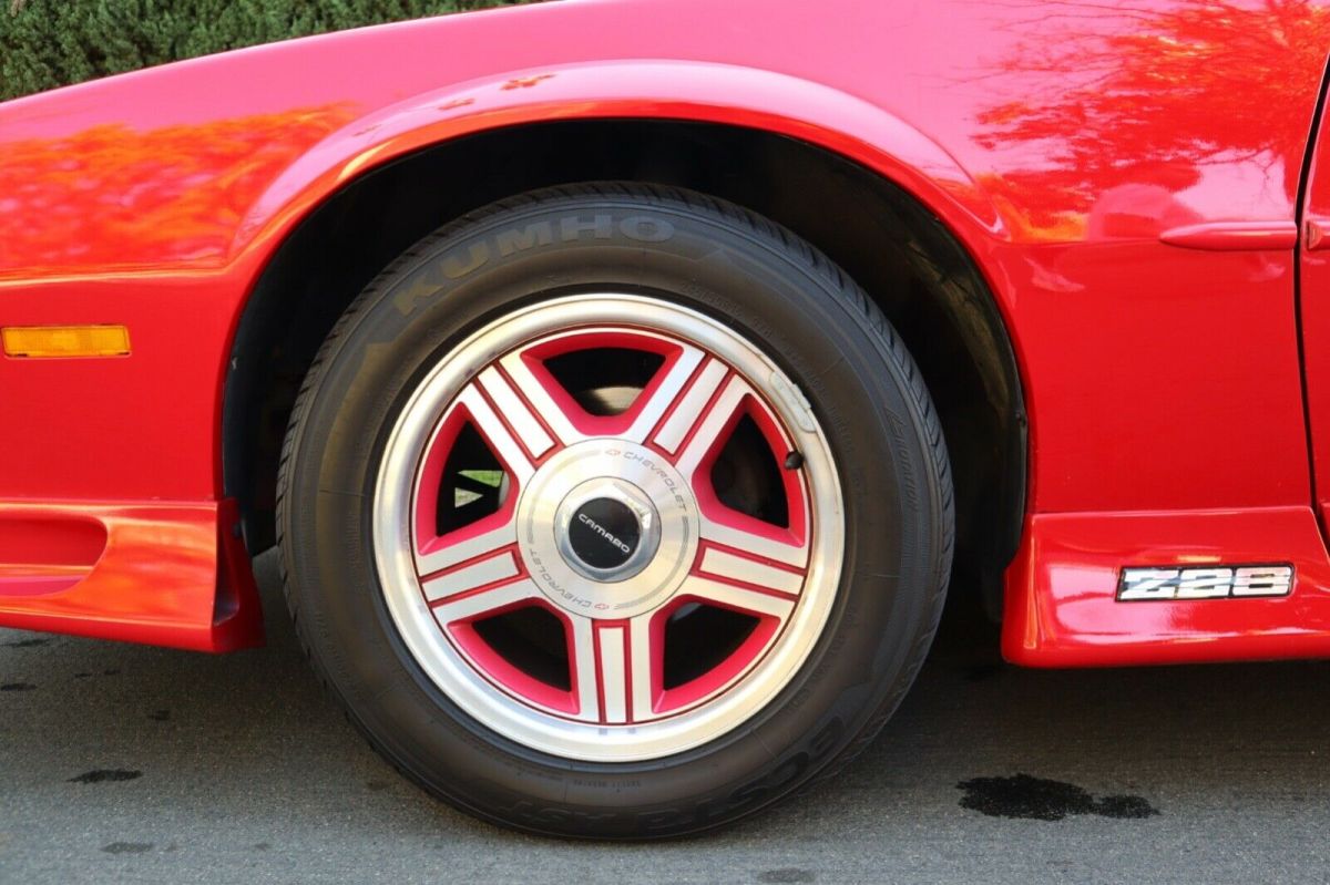1991 Red Chevrolet Camaro Convertible