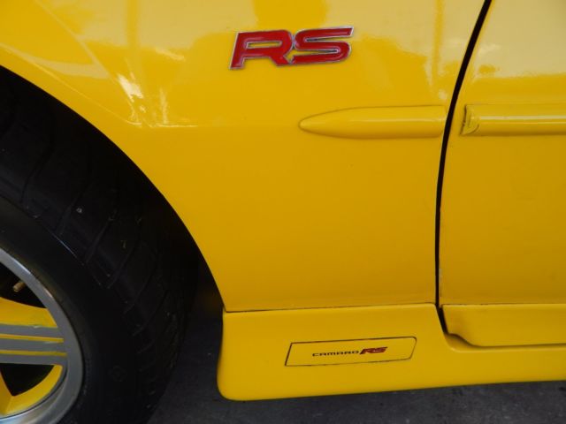 1991 Yellow Chevrolet Camaro Convertible