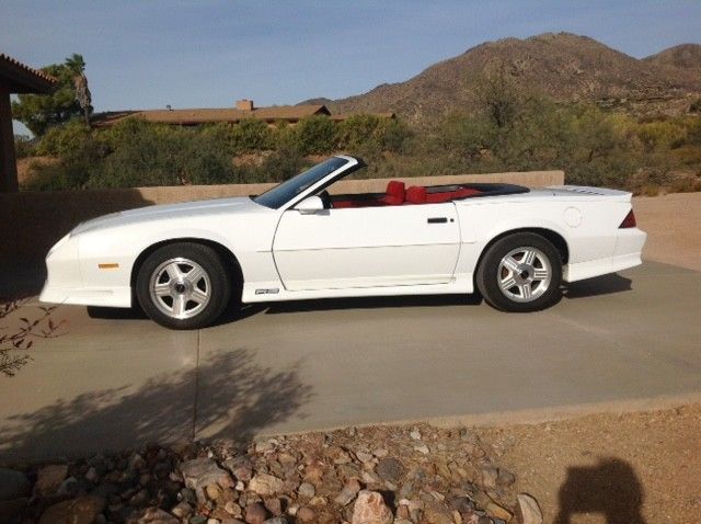 1991 White Chevrolet Camaro Convertible
