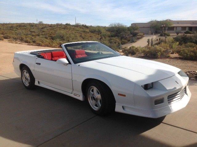 1991 White Chevrolet Camaro Convertible