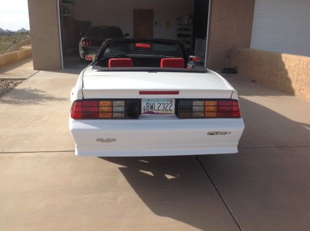 1991 White Chevrolet Camaro Convertible