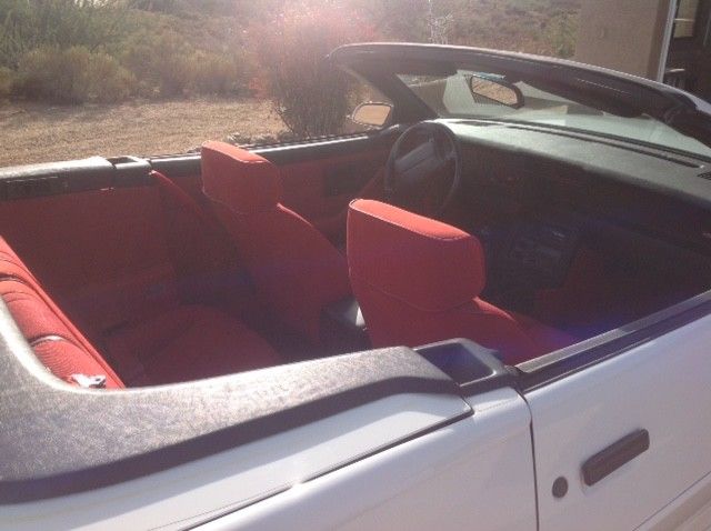 1991 White Chevrolet Camaro Convertible