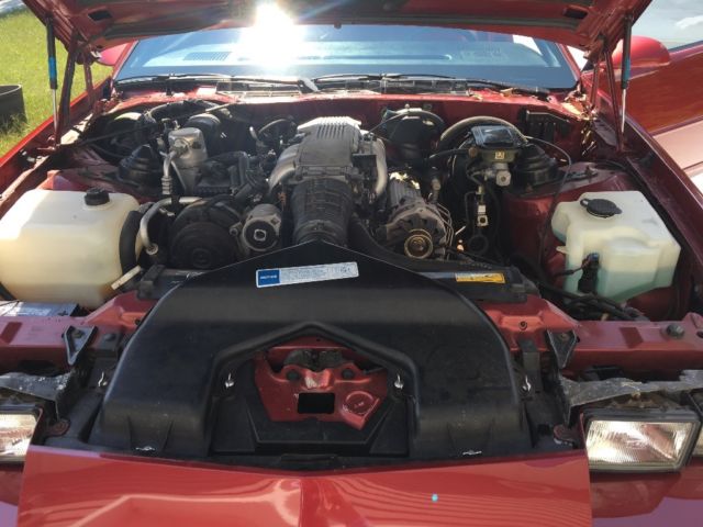 1991 Burgundy Chevrolet Camaro Coupe