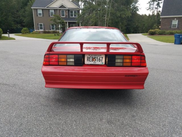 1991 Red Chevrolet Camaro Coupe