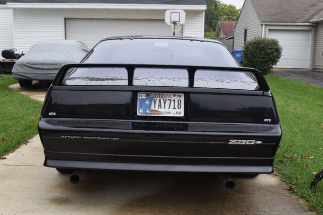 1991 Black Chevrolet Camaro Coupe