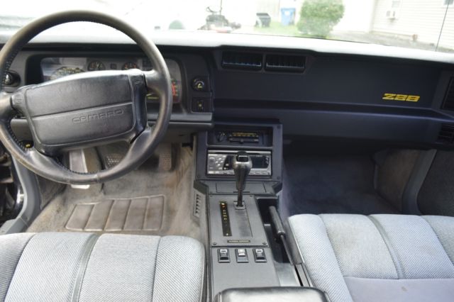 1991 Black Chevrolet Camaro Coupe