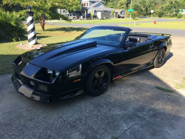 1991 Black Chevrolet Camaro Convertible