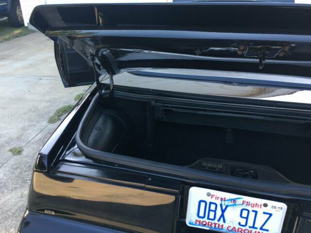 1991 Black Chevrolet Camaro Convertible