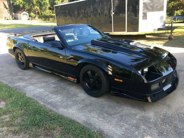 1991 Black Chevrolet Camaro Convertible