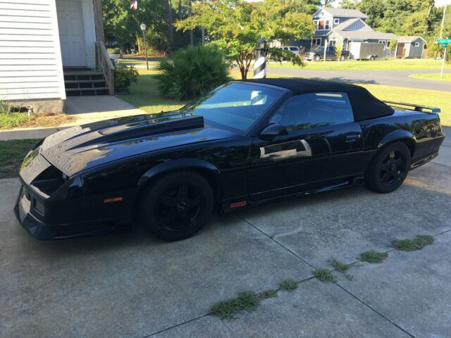 1991 Black Chevrolet Camaro Convertible