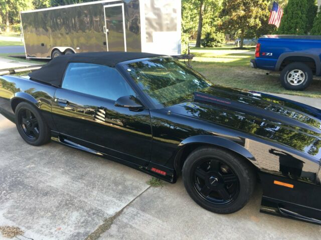 1991 Black Chevrolet Camaro Convertible