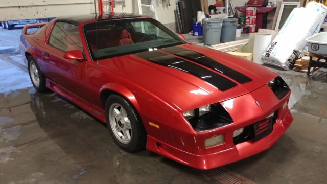 1991 Orange Chevrolet Camaro Coupe