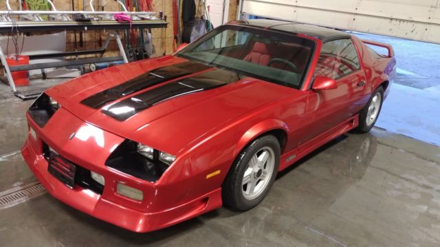 1991 Orange Chevrolet Camaro Coupe