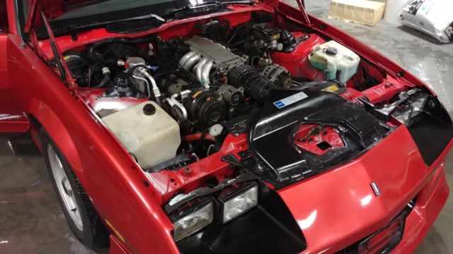 1991 Orange Chevrolet Camaro Coupe