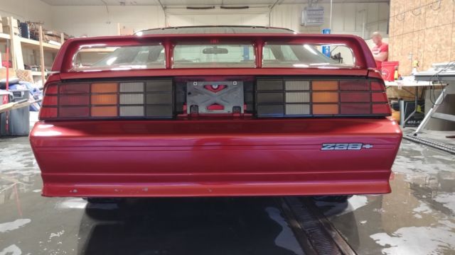 1991 Orange Chevrolet Camaro Coupe