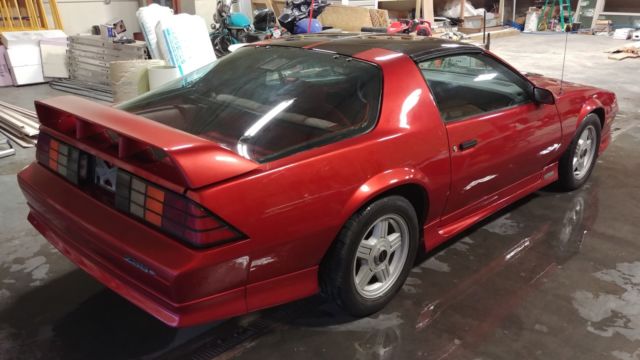 1991 Orange Chevrolet Camaro Coupe