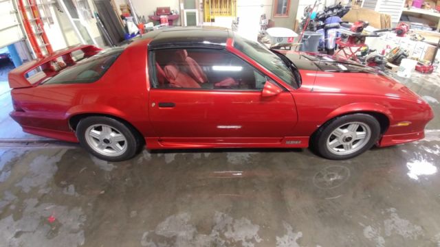 1991 Orange Chevrolet Camaro Coupe