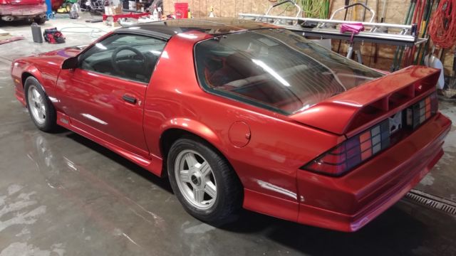 1991 Orange Chevrolet Camaro Coupe