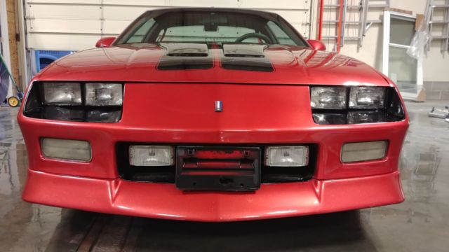 1991 Orange Chevrolet Camaro Coupe