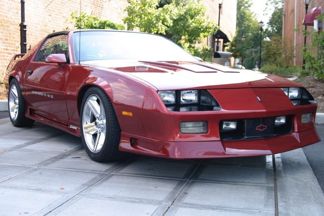 1991 Burgundy Chevrolet Camaro Coupe