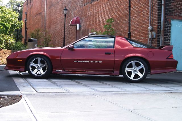 1991 Burgundy Chevrolet Camaro Coupe