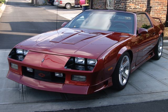 1991 Burgundy Chevrolet Camaro Coupe
