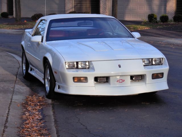 1991 red Chevrolet Camaro Convertible