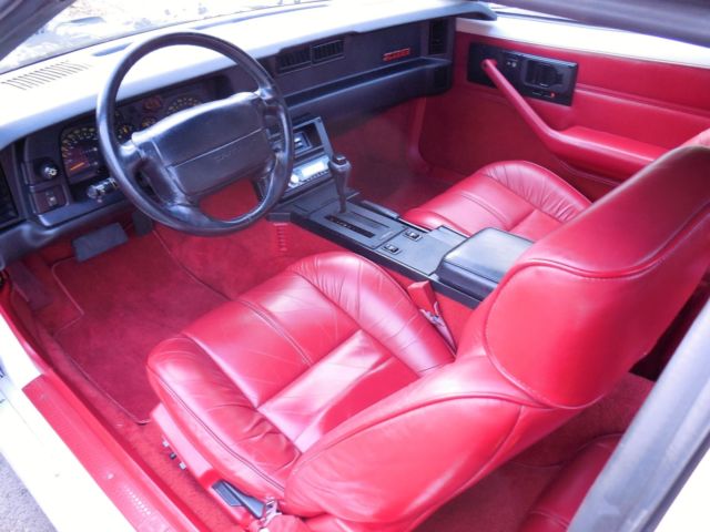 1991 red Chevrolet Camaro Convertible