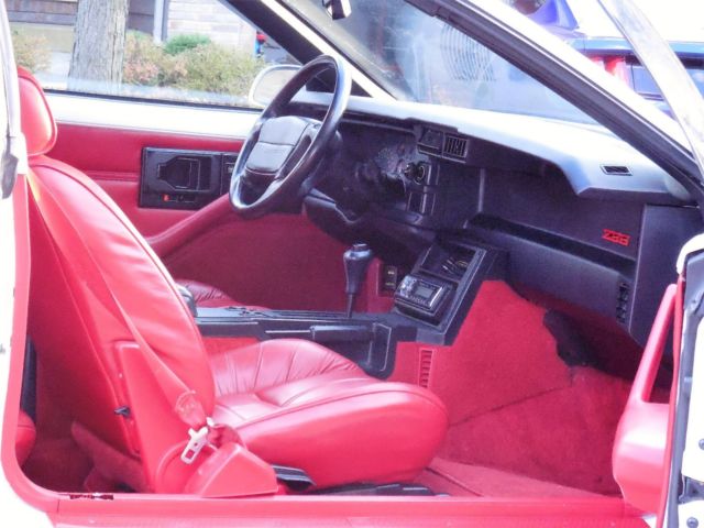 1991 red Chevrolet Camaro Convertible