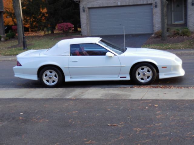 1991 red Chevrolet Camaro Convertible