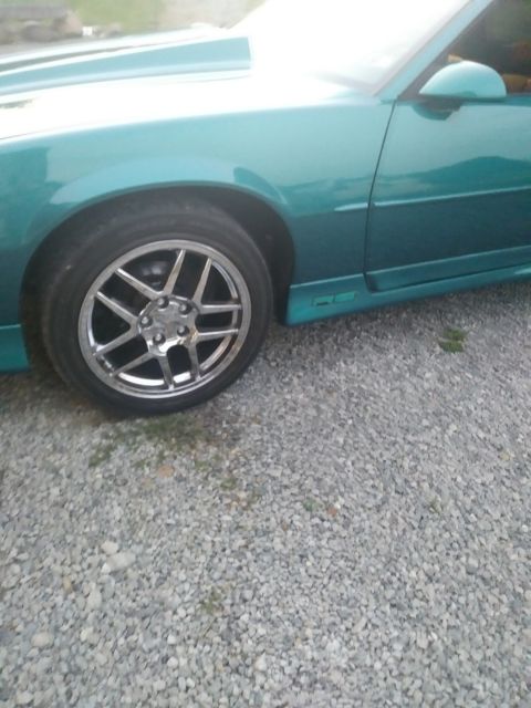 1991 Teal Chevrolet Camaro Coupe