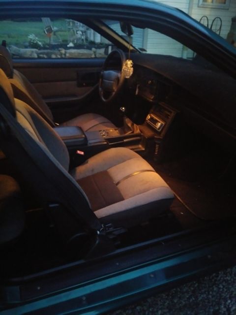 1991 Teal Chevrolet Camaro Coupe