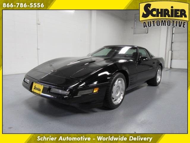 1991 Black Chevrolet Corvette Coupe