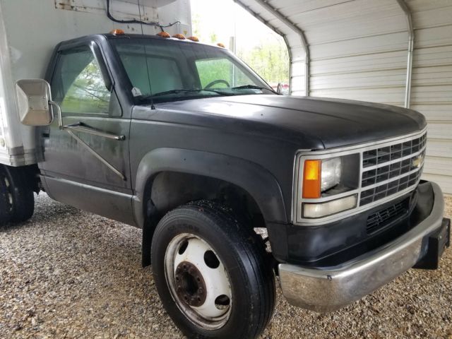 1991 Black Chevrolet C3500HD Cab & Chassis