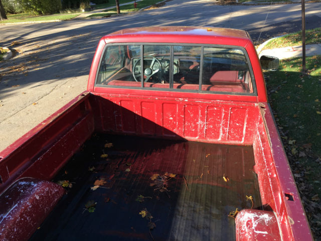 1991 Red/Gray Chevrolet C/K Pickup 1500 Regular Cab/Long Box