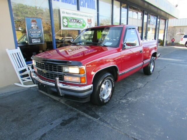 1991 Red Chevrolet C/K Pickup 1500 Standard Cab Pickup