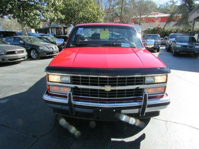 1991 Red Chevrolet C/K Pickup 1500 Standard Cab Pickup