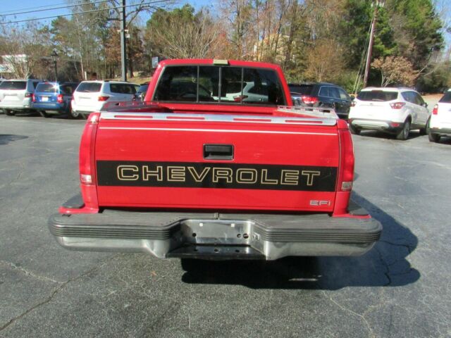 1991 Red Chevrolet C/K Pickup 1500 Standard Cab Pickup
