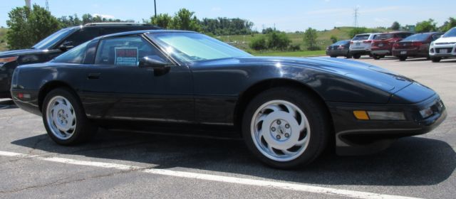 1991 Black Chevrolet Corvette Coupe