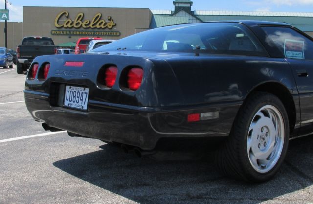 1991 Black Chevrolet Corvette Coupe