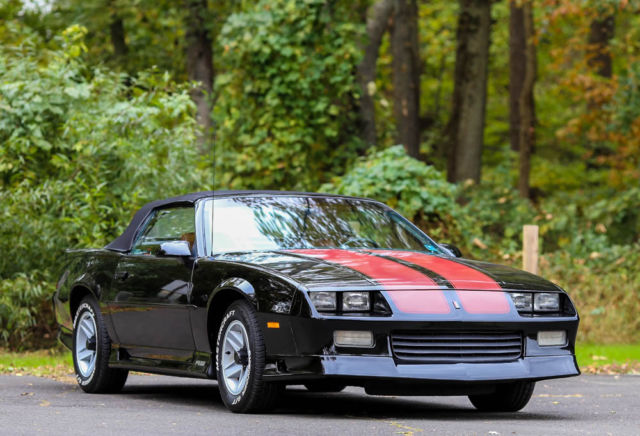 1991 Black Chevrolet Camaro Convertible