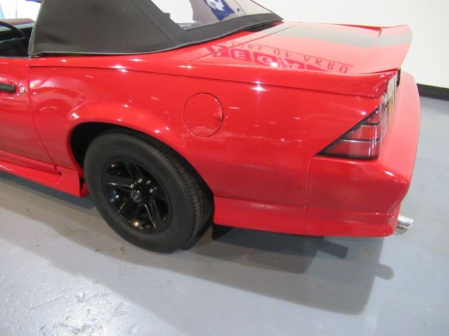 1991 Red Chevrolet Camaro --