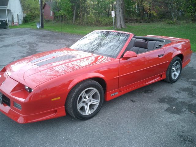 1991 Red Chevrolet Camaro Convertible