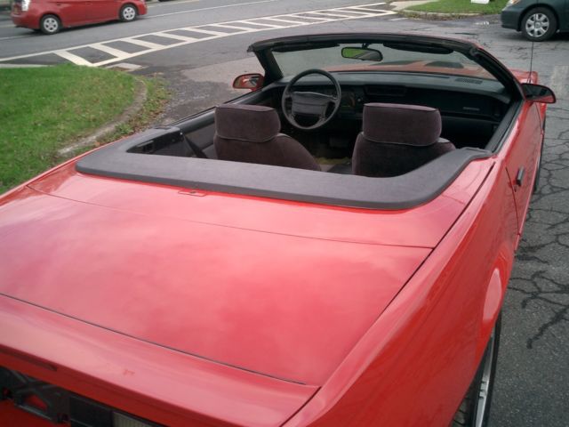 1991 Red Chevrolet Camaro Convertible