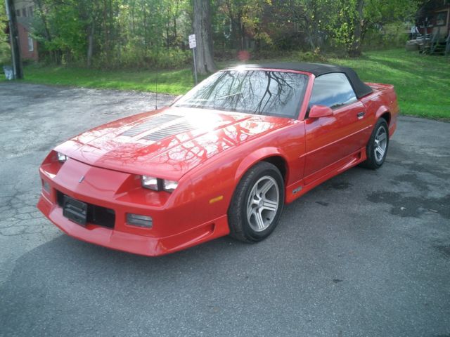1991 Red Chevrolet Camaro Convertible