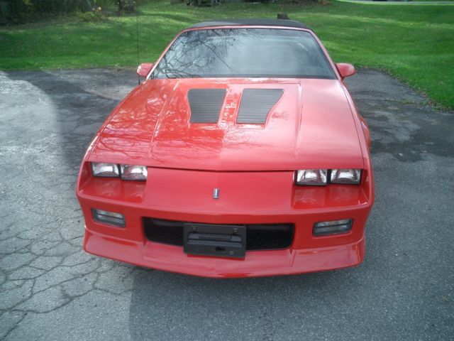 1991 Red Chevrolet Camaro Convertible