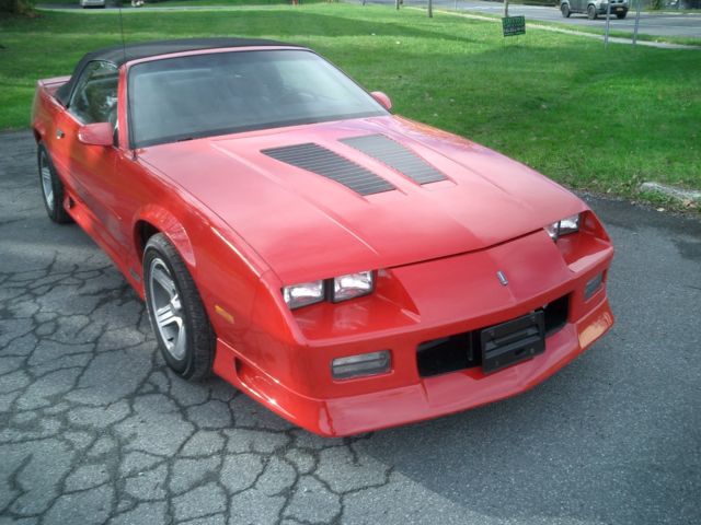 1991 Red Chevrolet Camaro Convertible